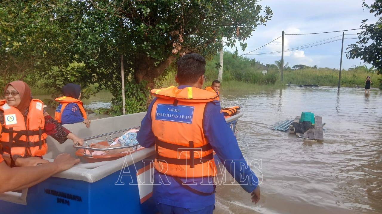 Air Times News NetworkJumlah Mangsa Banjir Di Kedah, Perlis Meningkat